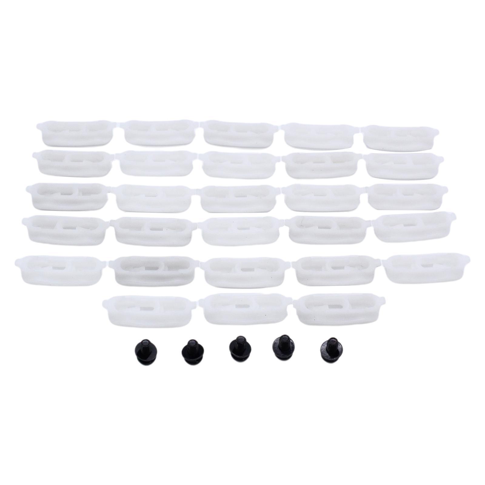 2X 28x  Trim Mounting Clips Fit for  A4 95-01 S4 01 8D0853909B