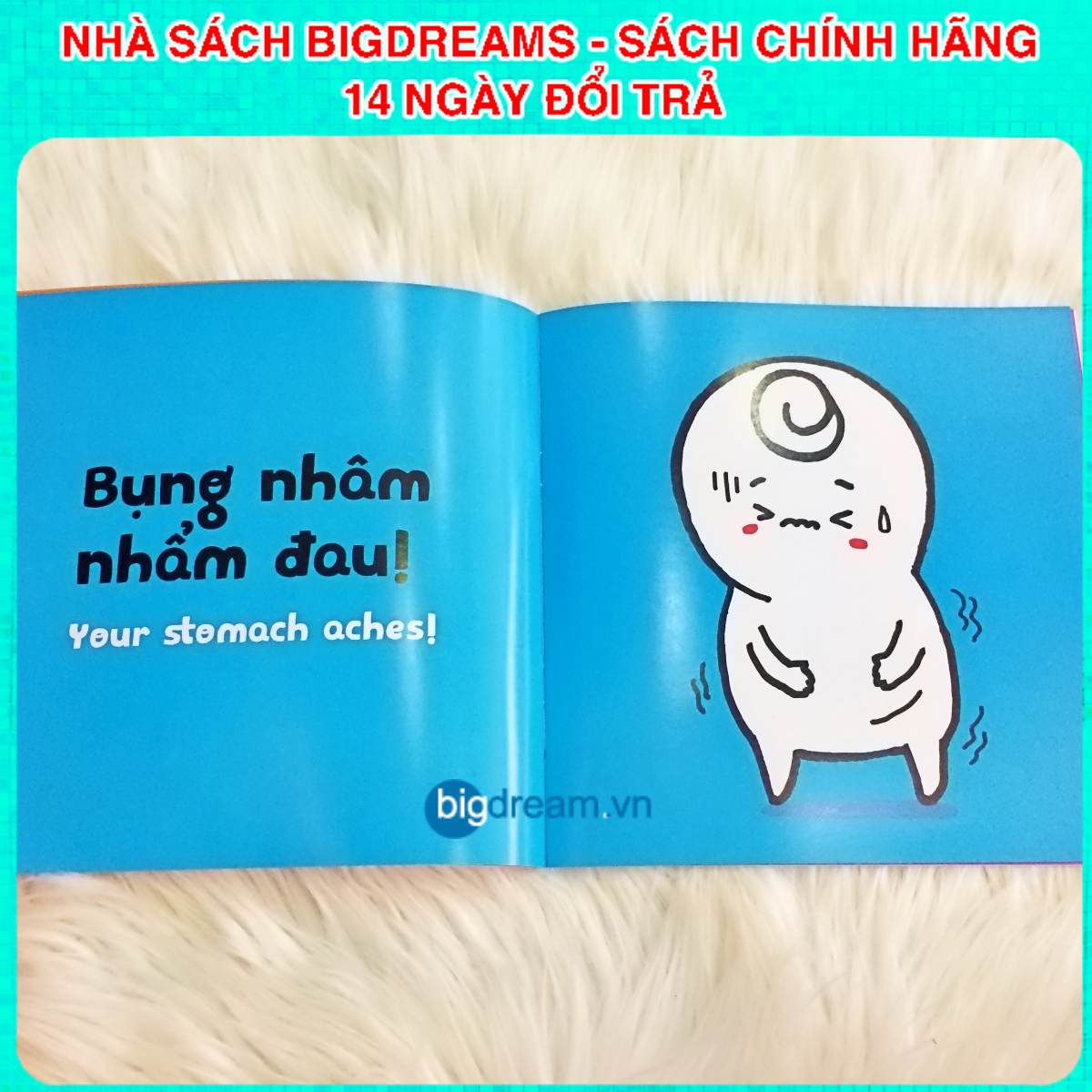 BẢN MỚI SONG NGỮ Miu Bé Nhỏ Đừng Ị Đùn Nhé! Phần 1 Ehon Kĩ Năng Sống Cho Bé 1-6 Tuổi Miu miu tự lập hiểu chuyện