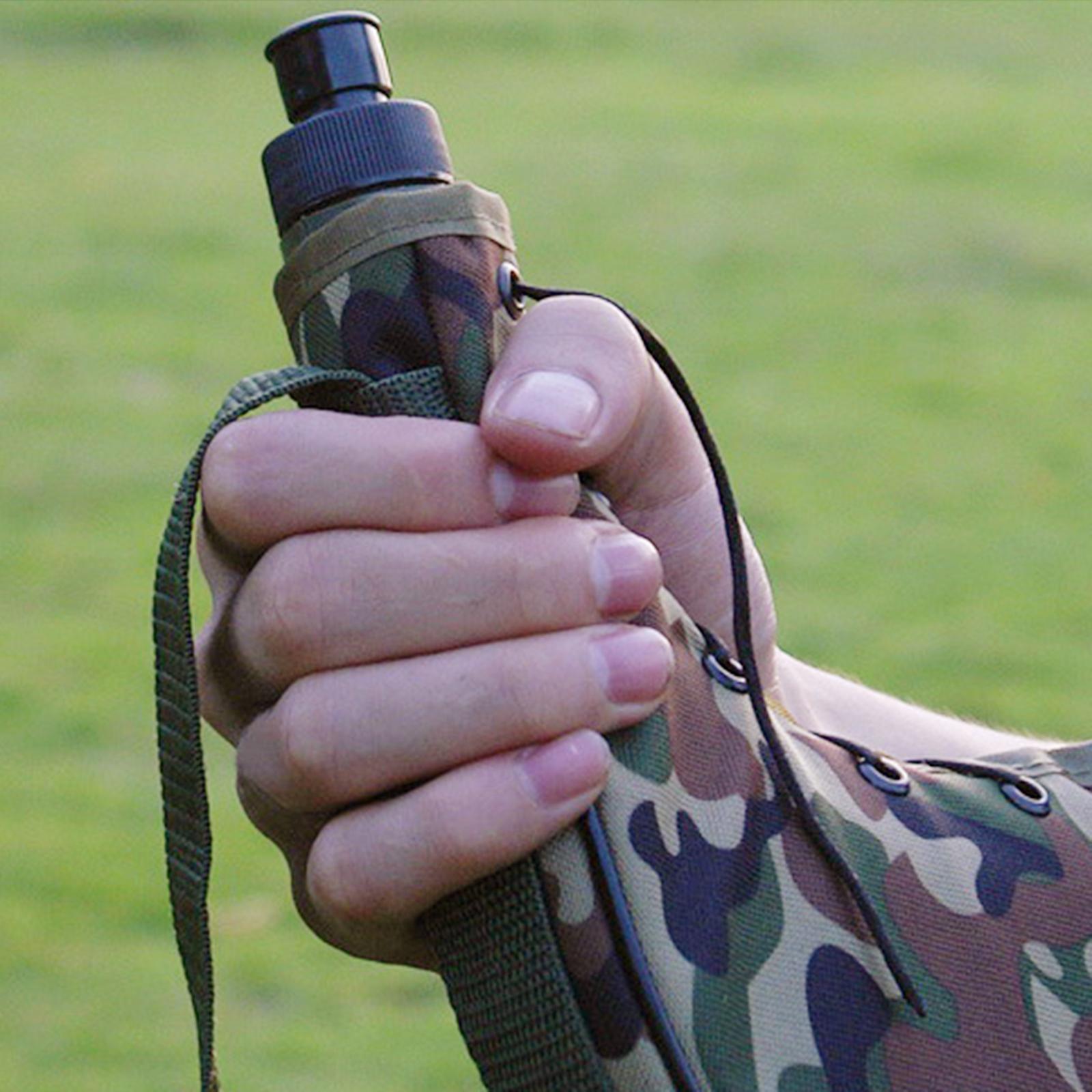 Water Bottle Camping Hip for Hunting Trekking