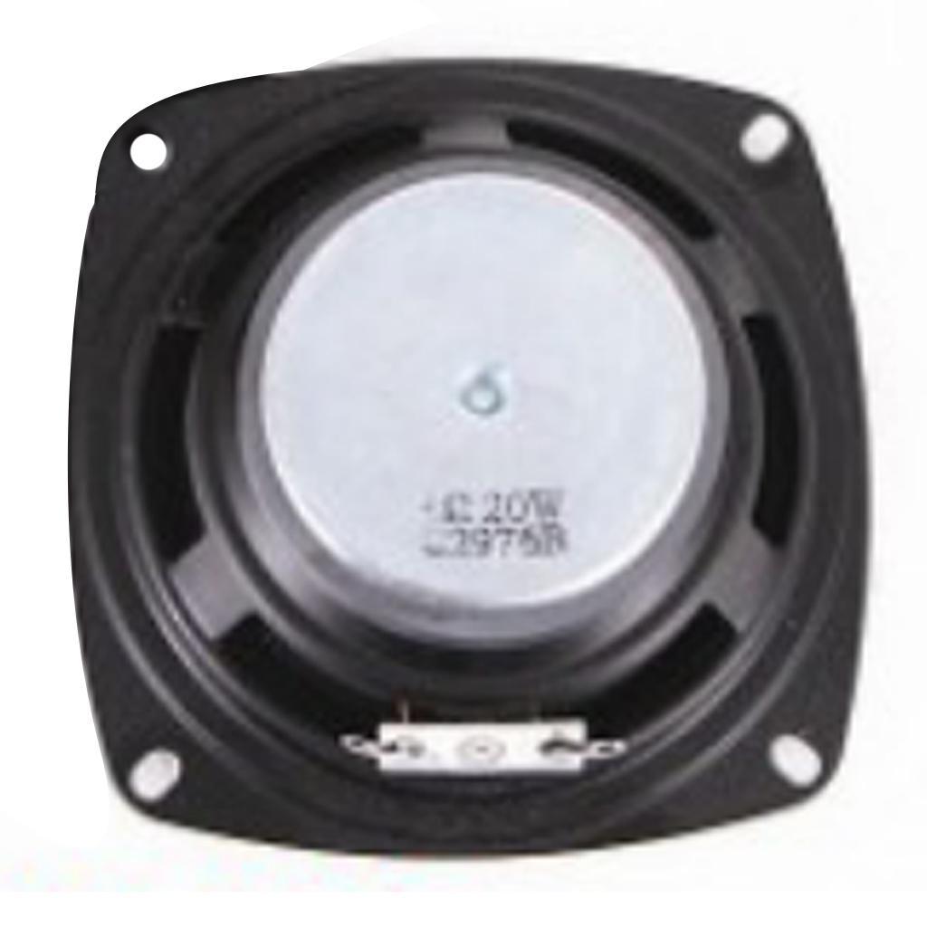 4" 4Ohm 20W Full Range Audio Speaker Stereo Woofer Loudspeaker DIY