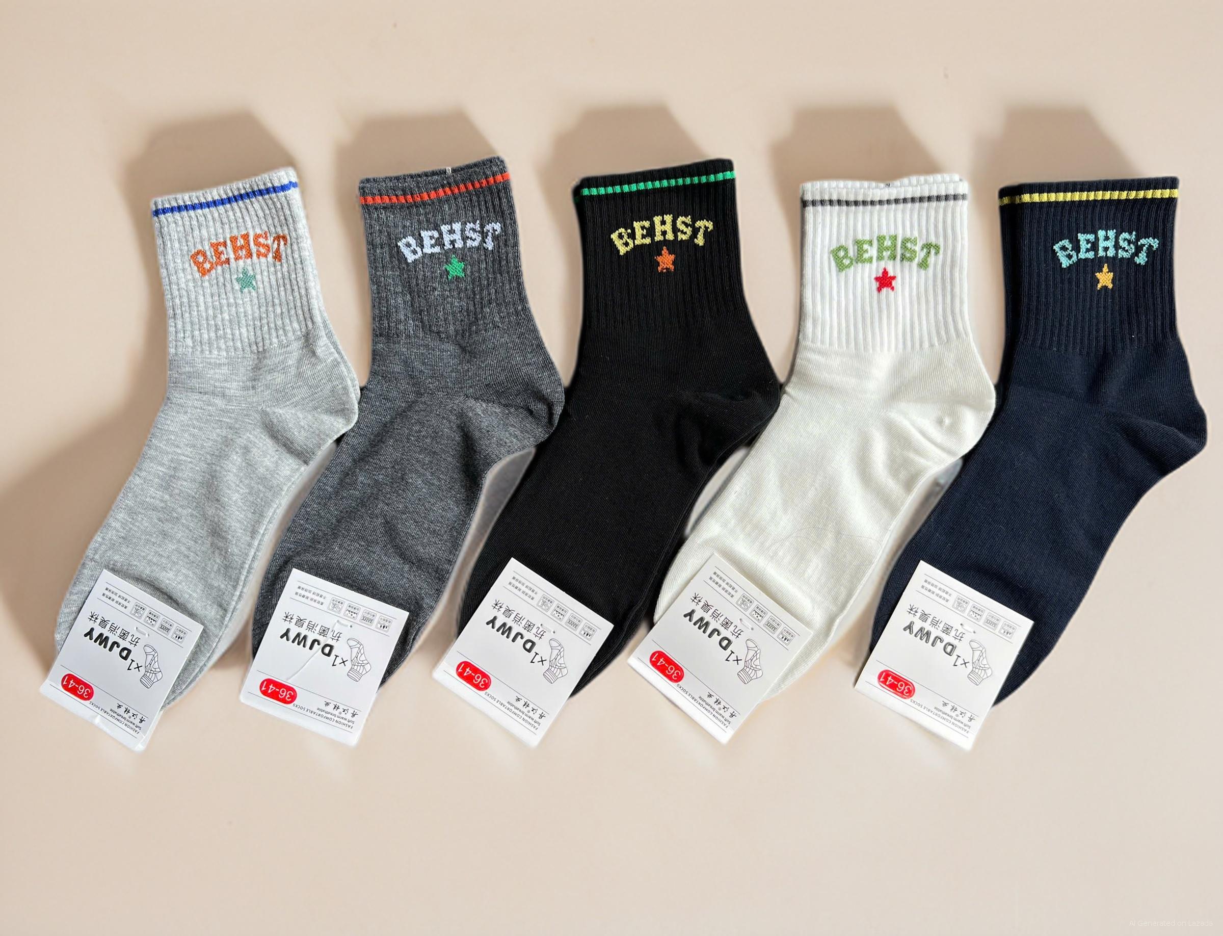 SET 5 ĐÔI TẤT VỚ NAM CỔ CAO MÃ 28 DÀNH CHO NAM