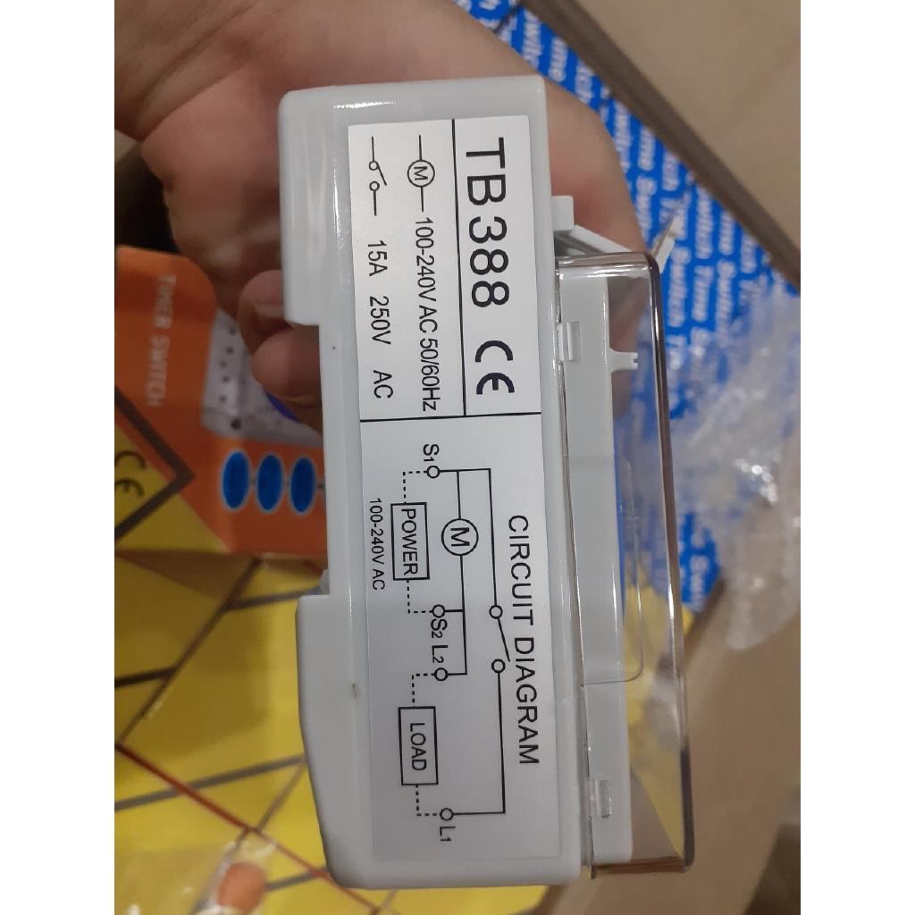 Công tắc thời gian role 24h công tắc hẹn giờ cơ 15A/220V
