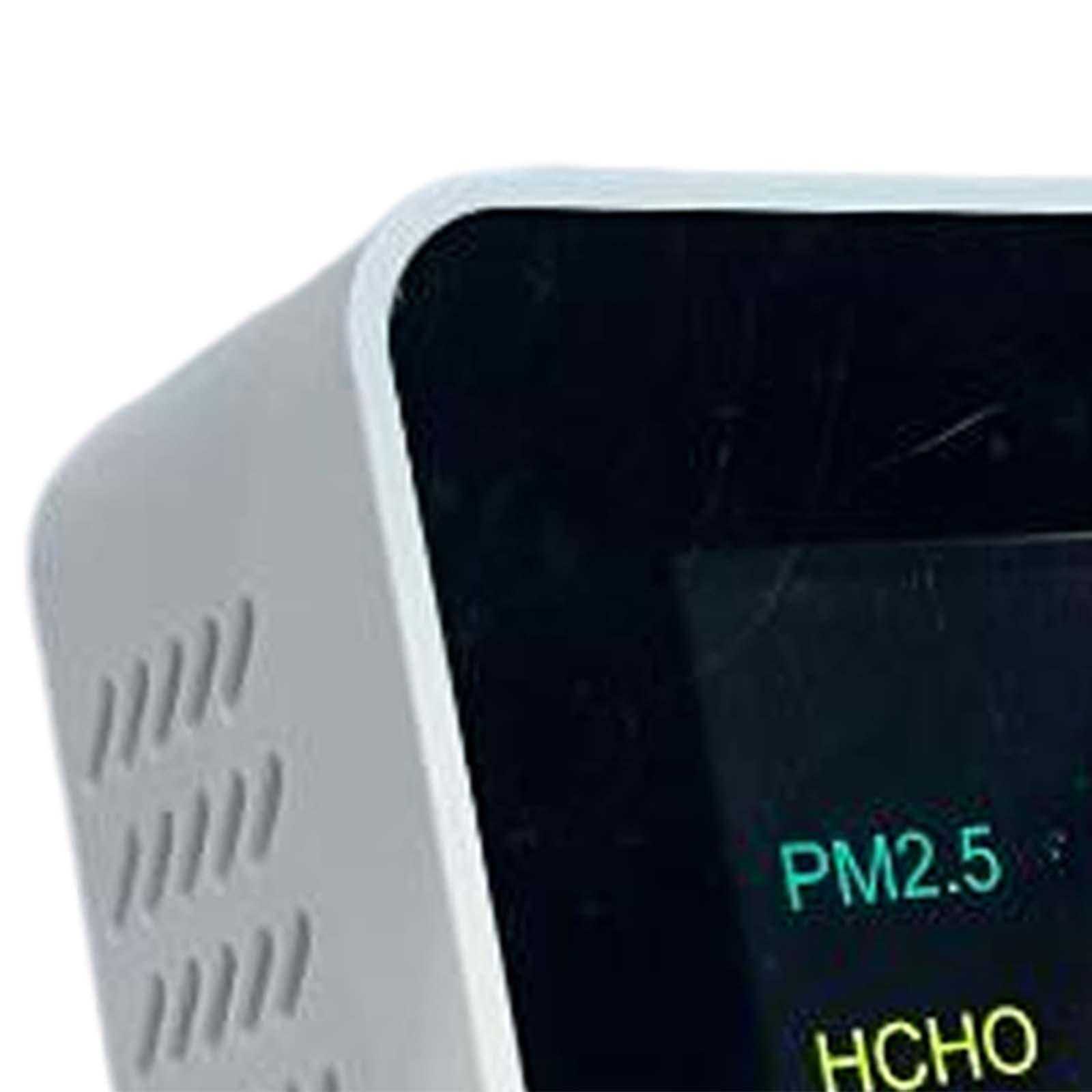 CO2 Temperature Humidity Monitor Humidity White