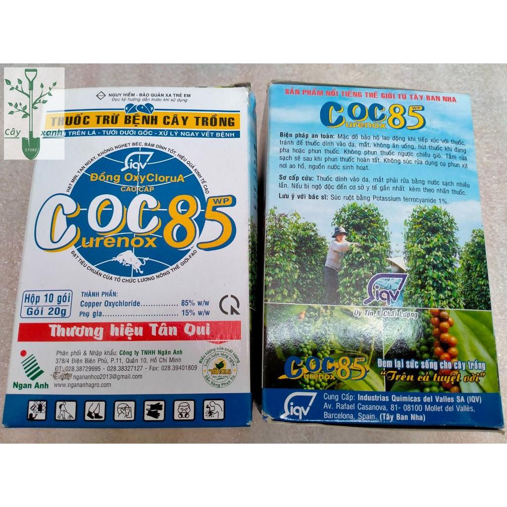 Coc 85 Chế Phẩm Phòng Trừ Nấm Bệnh, Diệt Vi Khuẩn, Tăng Vi Lượng Đồng/ Gói 20 Gr