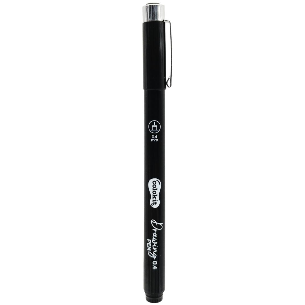 Bút Kim Kỹ Thuật 0.4 mm - Drawing Pen - Colorkit DW-C003 - Mực Đen