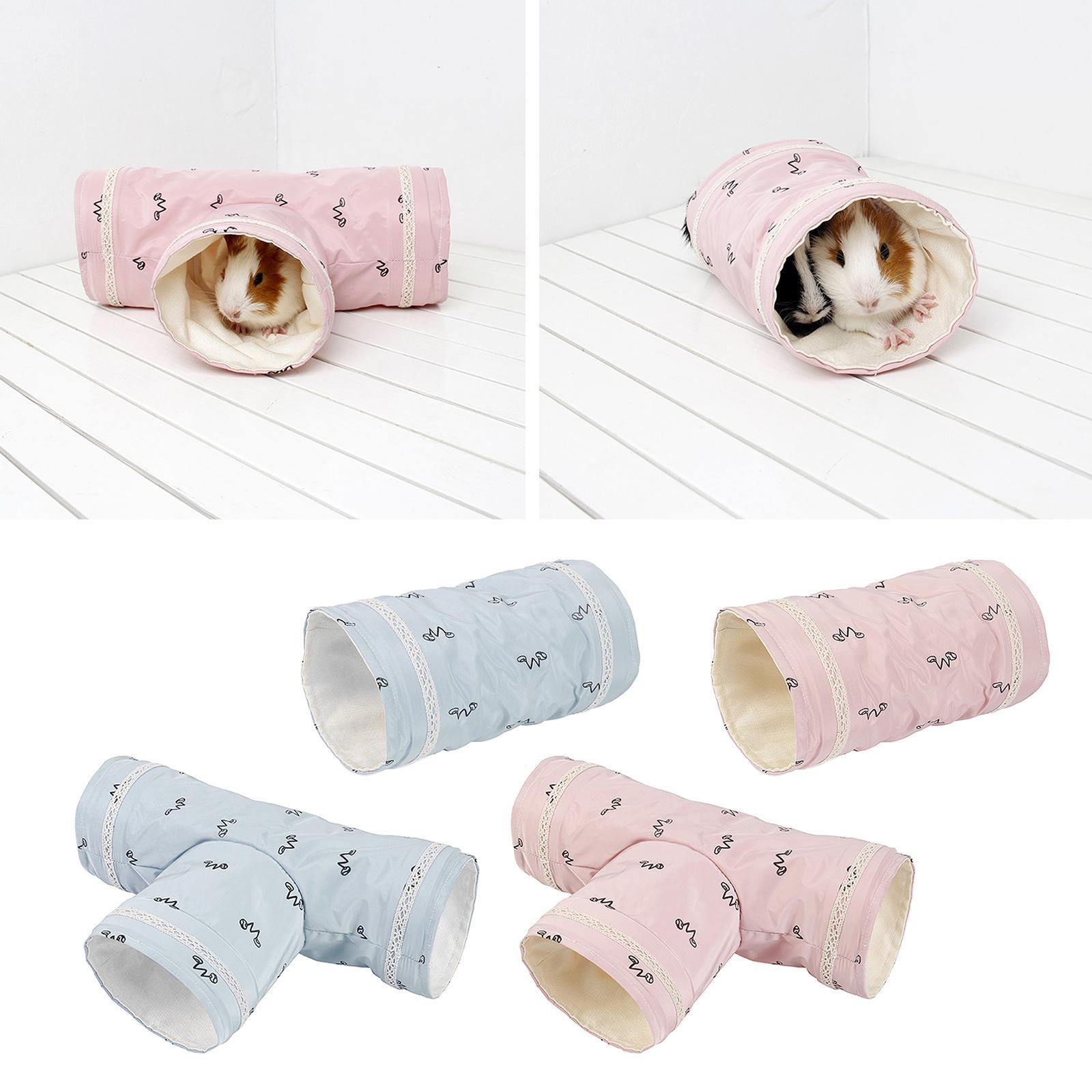 Hamster Tunnel Tubes Cage Toys Pipeline For Rabbit Animal Hamster Guinea