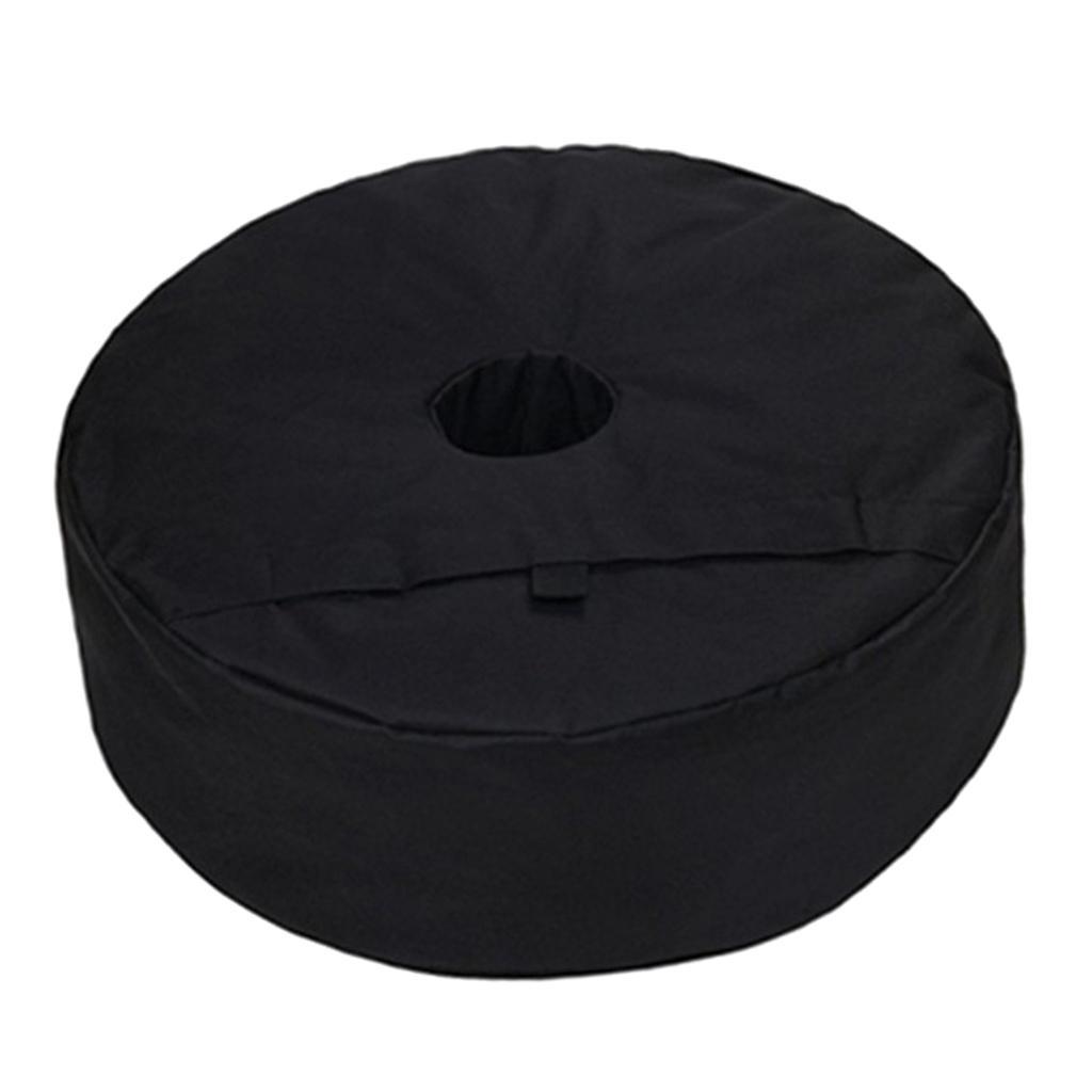 15"/18" Round Outdoor Patio Beach Canopy Umbrella Base Sand Bag Weight 3" Hole Diameter