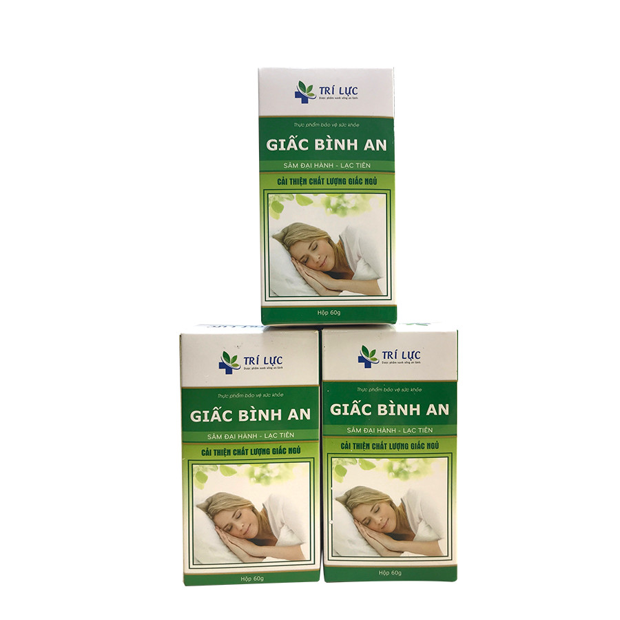 Combo 3 hộp Thực phẩm bảo vệ sức khỏe Giấc Bình An