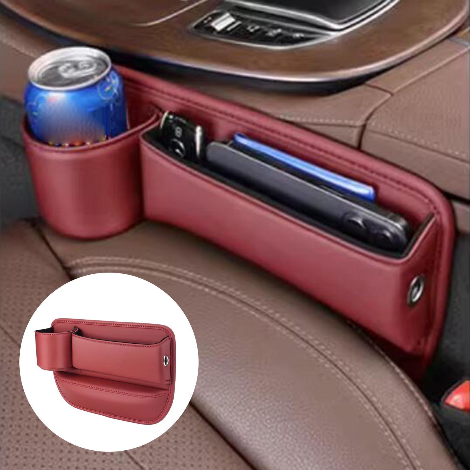 Car Seat Organizer Car Seat Crevice Storage Box for Cellphones Pens