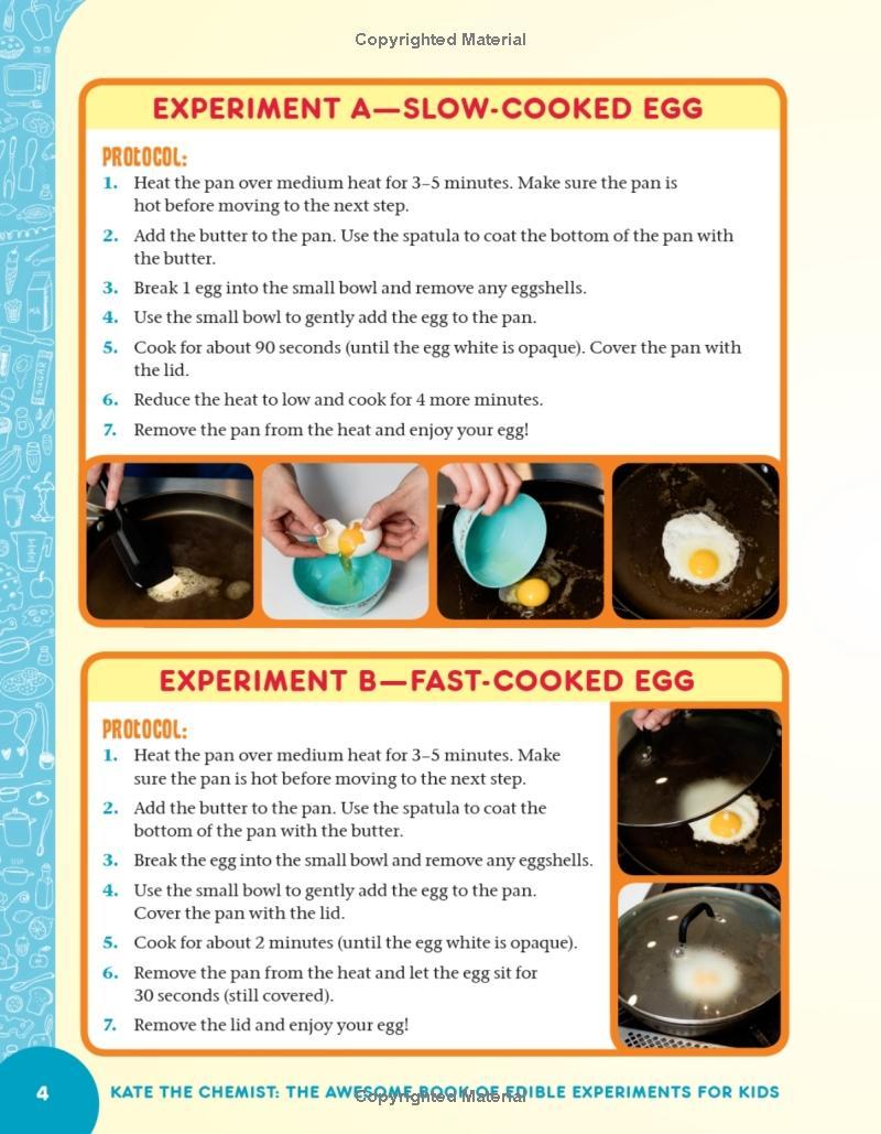 Kate The Chemist: The Awesome Book Of Edible Experiments For Kids