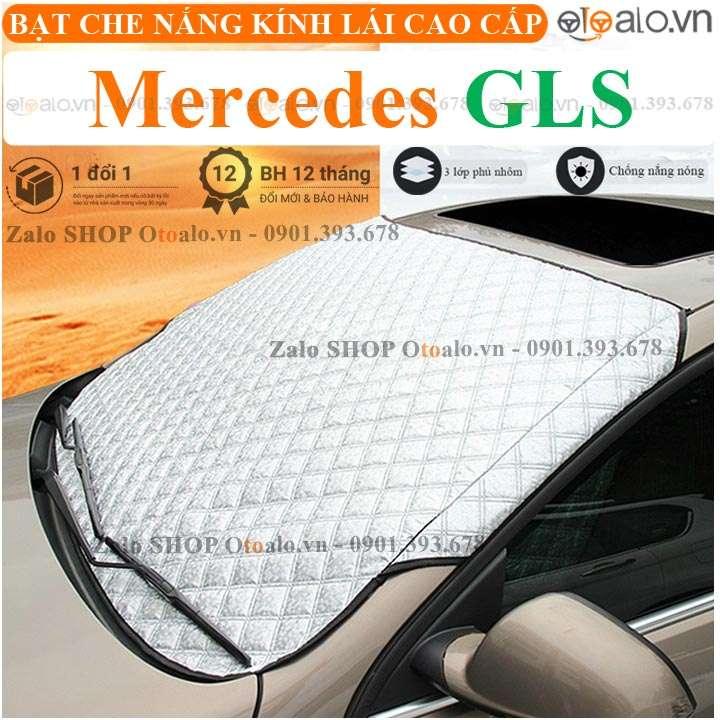 Tấm che chắn nắng nóng kính lái xe ô tô Mercedes GLS 3 Lớp Cao Cấp - OTOALO