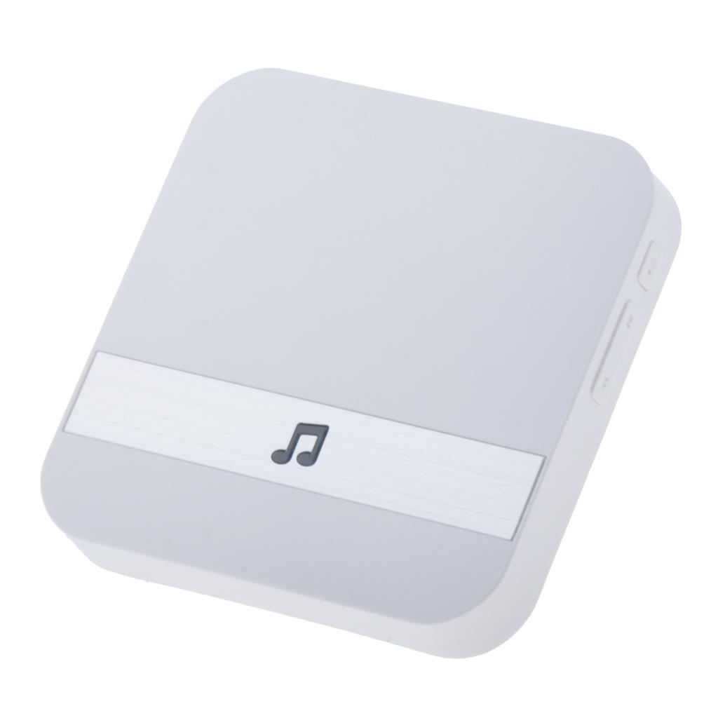 2 Pieces Wireless Intelligent Video Doorbell 1080P Intercom IR Security