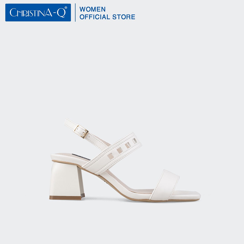 Giày Sandals Nữ Gót Trụ ChristinA-Q XDN293