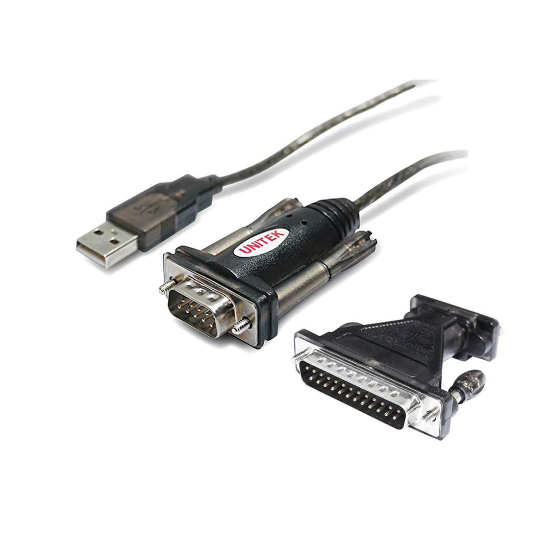 Cáp USB 2.0 To Com RS 232 Unitek (Y-107)  - HÀNG CHÍNH HÃNG