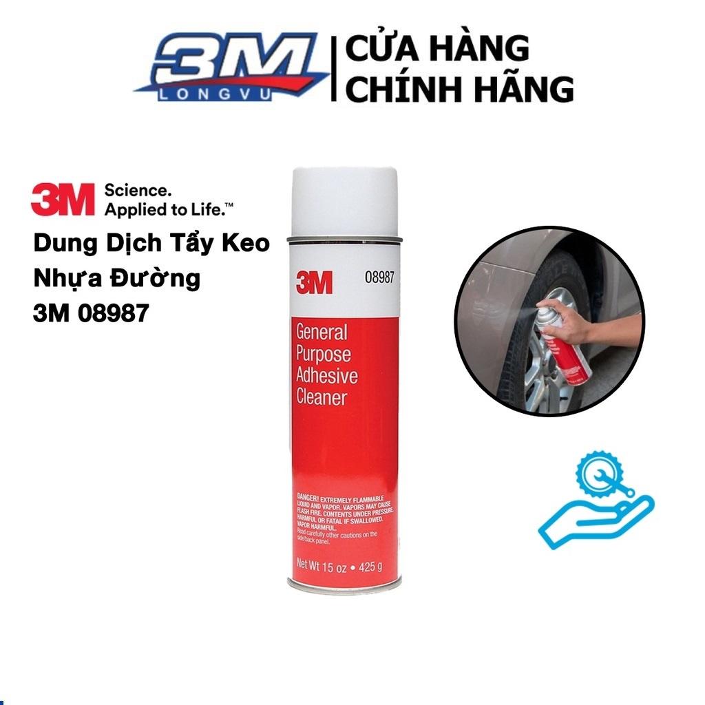 Bộ 2 Chai Dung Dịch Tẩy Keo, Nhựa Đường 3M 08987  - 3M Long Vu