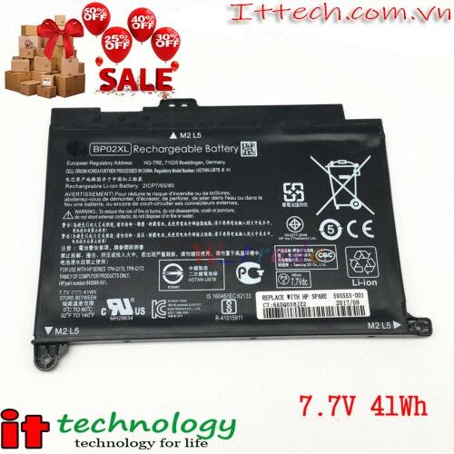 Pin dùng cho Laptop HP HSTNN-UB7B HSTNN-LB7H TPN-Q172 TPN-Q175 2ICP7/65/80 BP02XL