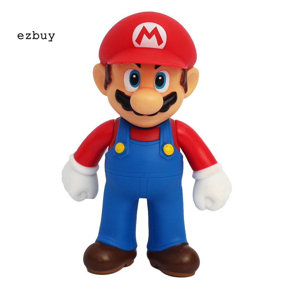 【EY】12cm Cute Super Mario Brothers PVC Action Figures Toy Table Decor Collectible