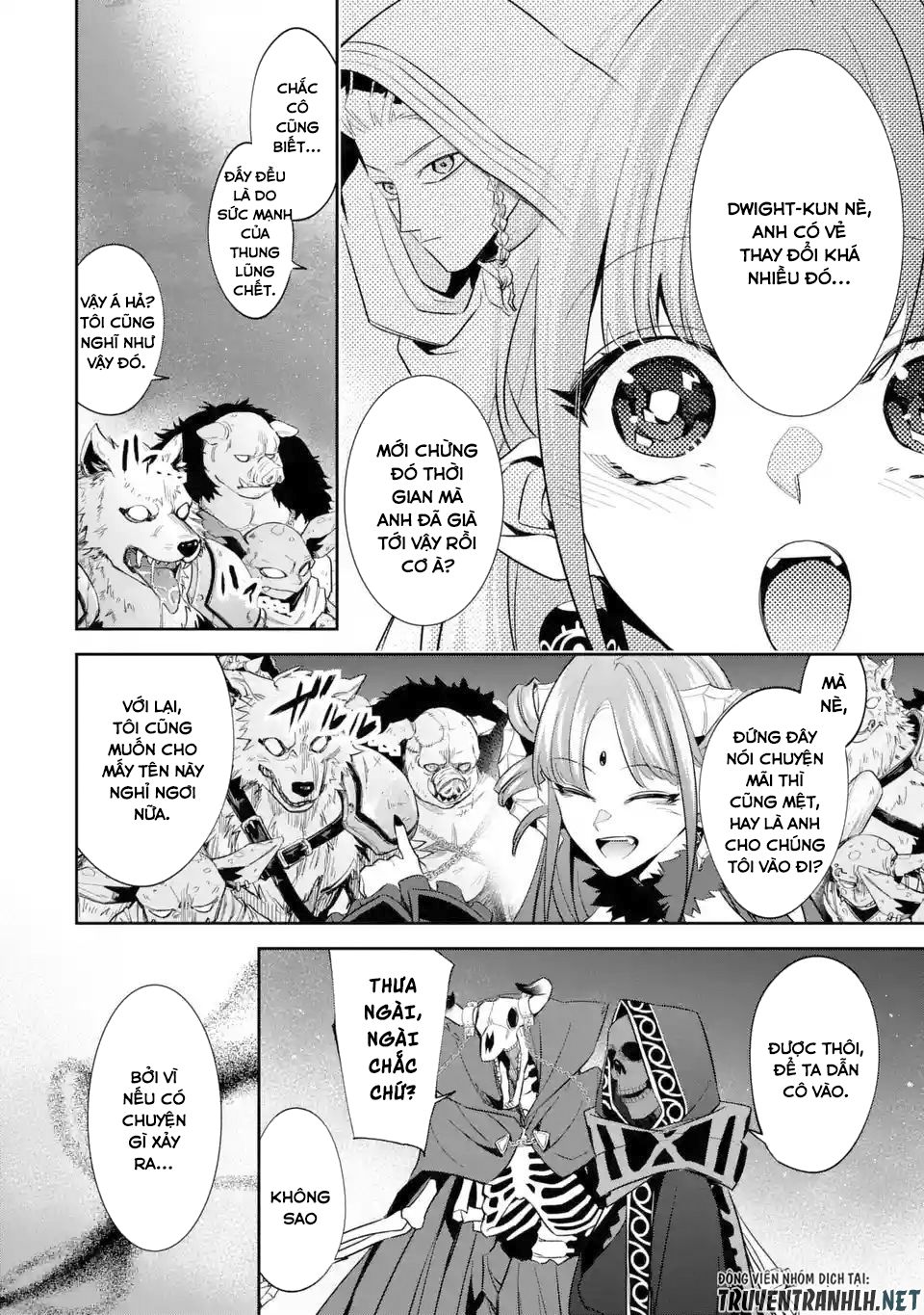 tôi, hiền nhân bị xử tử hình, đã được tái sinh lại thành một lich, và chiến tranh xâm lược bắt đầu chapter 6 7