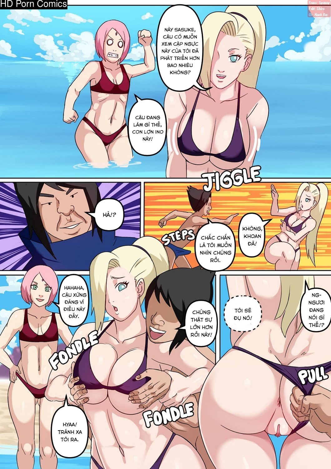 tsunade và ino gặp rắc rối rồi chapter 1 16