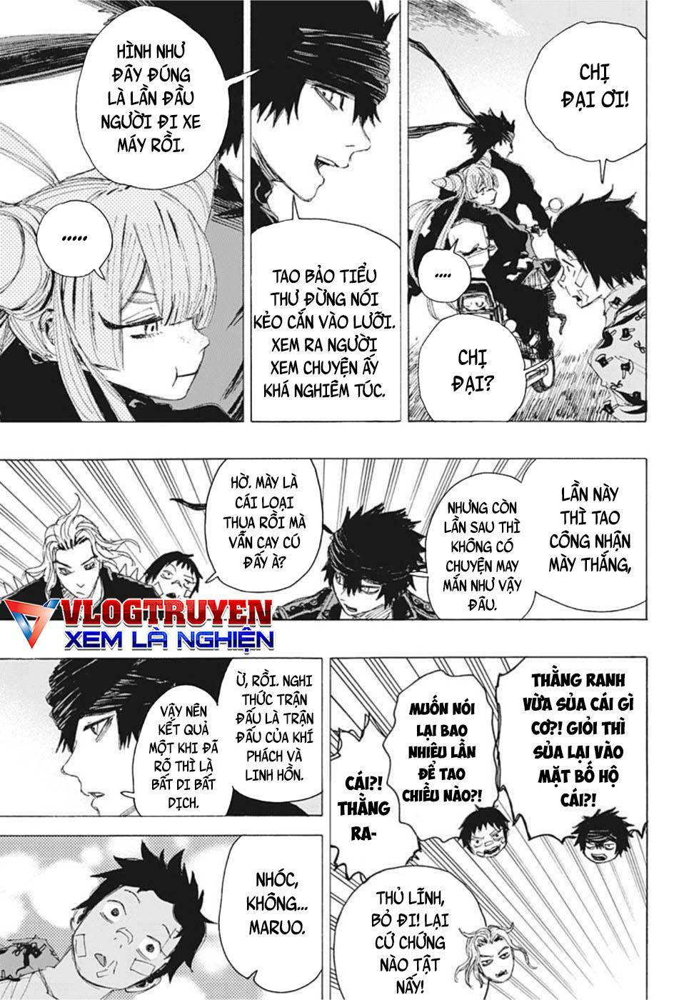 maruo và urara - yêu ma tranh bá chapter 17 14