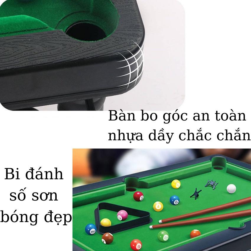 Bàn bia cho cả gia đình - bộ bi da Snooker