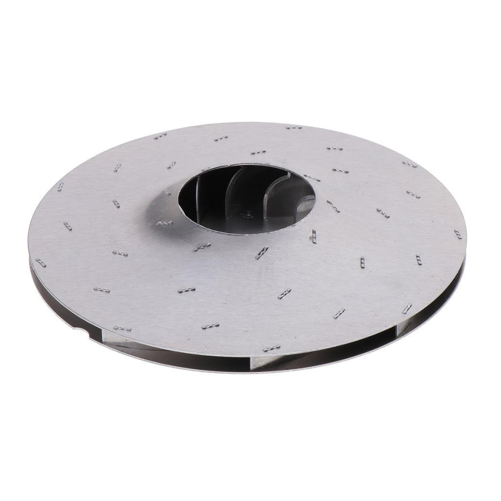 Vacuum Cleaner Accessory Motor Rotating Fan 4.4"/5"/3.4" 8mm Hole Aluminum
