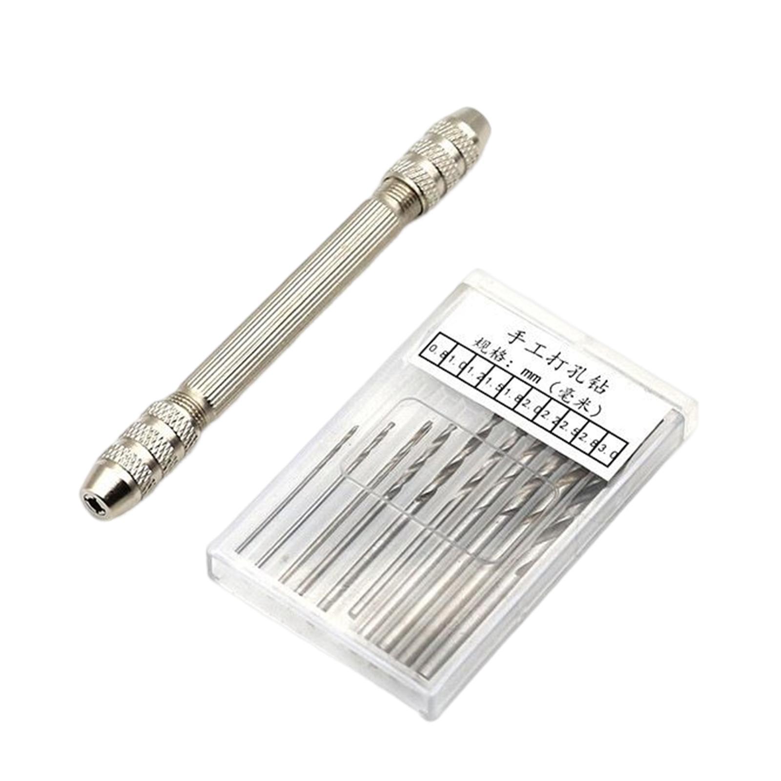 Hand Drill Woodworking Hand Drill for Keychain DIY Hairpin DIY Craft