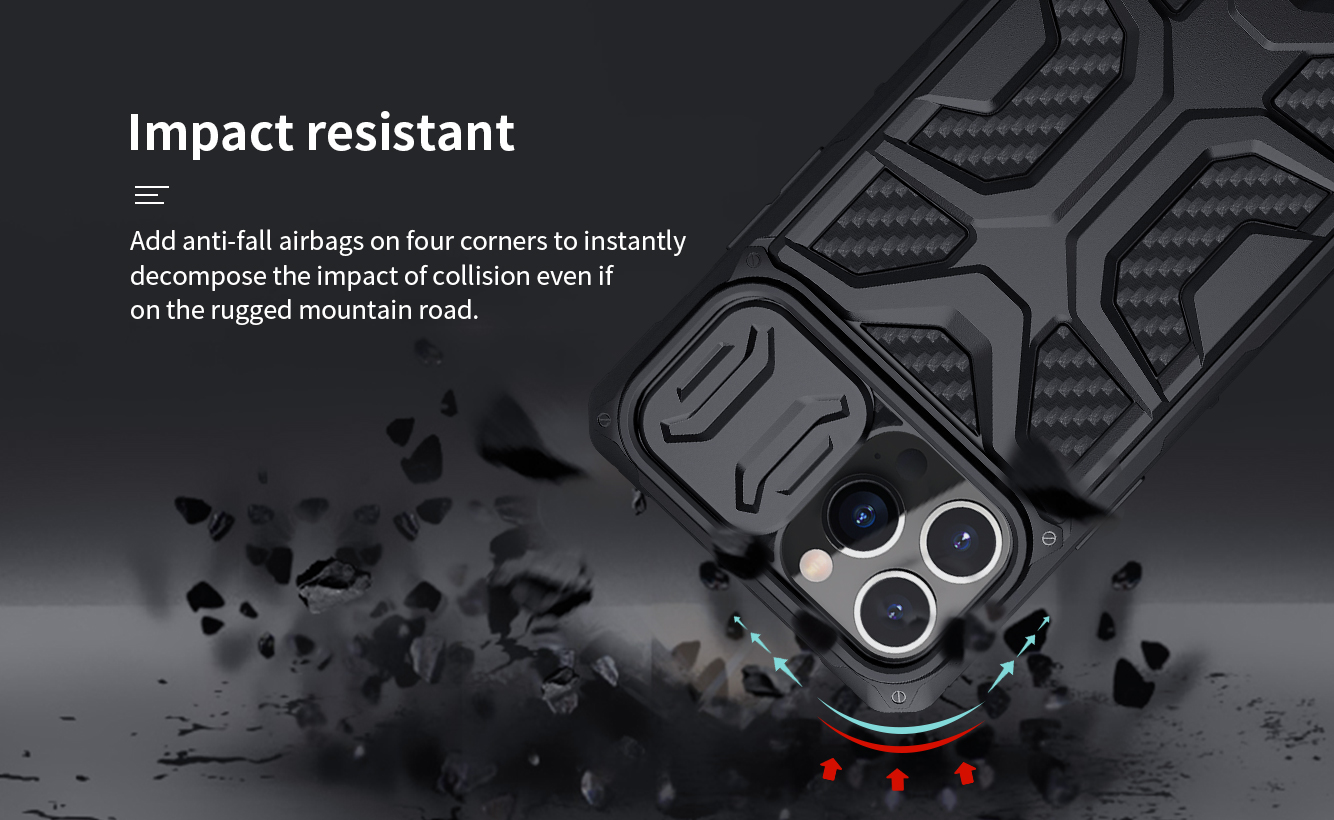 Ốp lưng Nillkin Adventurer dành cho iPhone 13 Pro Max - Hàng chính hãng