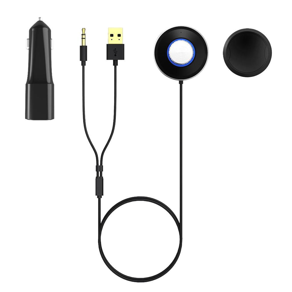 Bluetooth Audio Receiver v4.0 Car Music Receiver with USB Car Charger