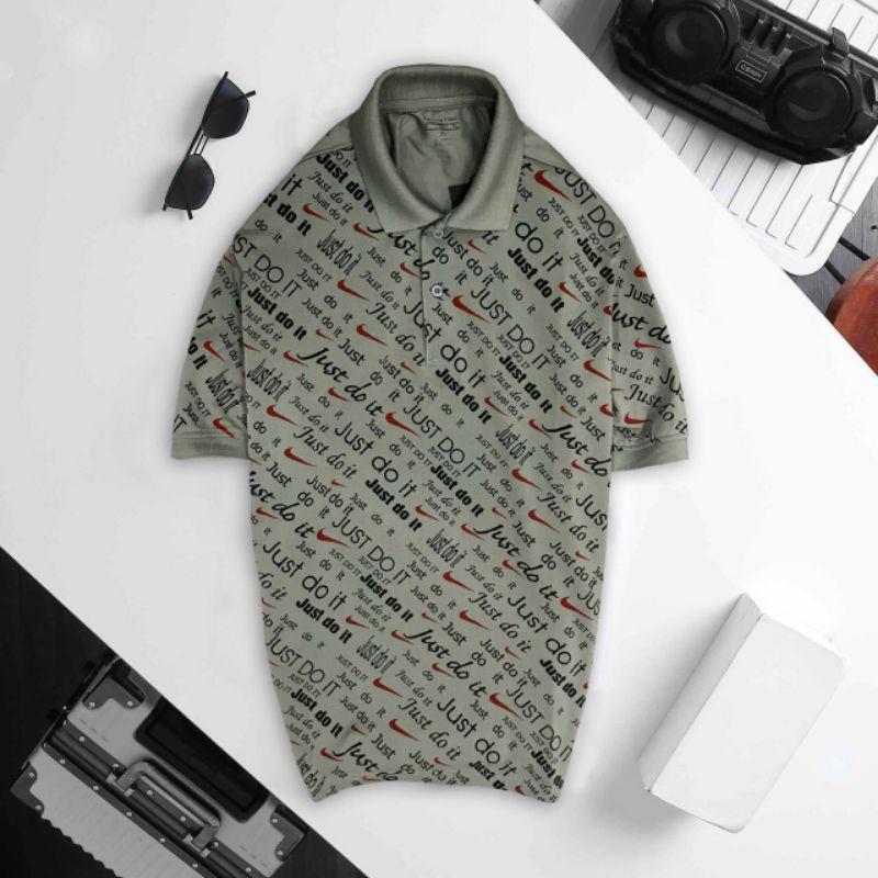 ÁO THUN NAM CỔ BẺ CÁ SẤU HỌA TIẾT CÓ SIZE 3XL