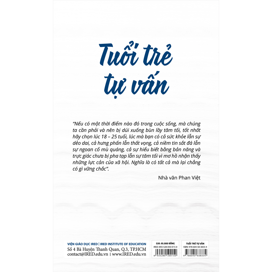 Sách IRED Books - Tuổi Trẻ Tự Vấn - Vũ Đức Trí Thể