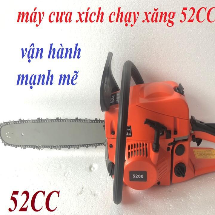 Máy Cưa Gỗ Chạy Xăng 52CC Cực Khỏe/ máy cưa xăng 52CC