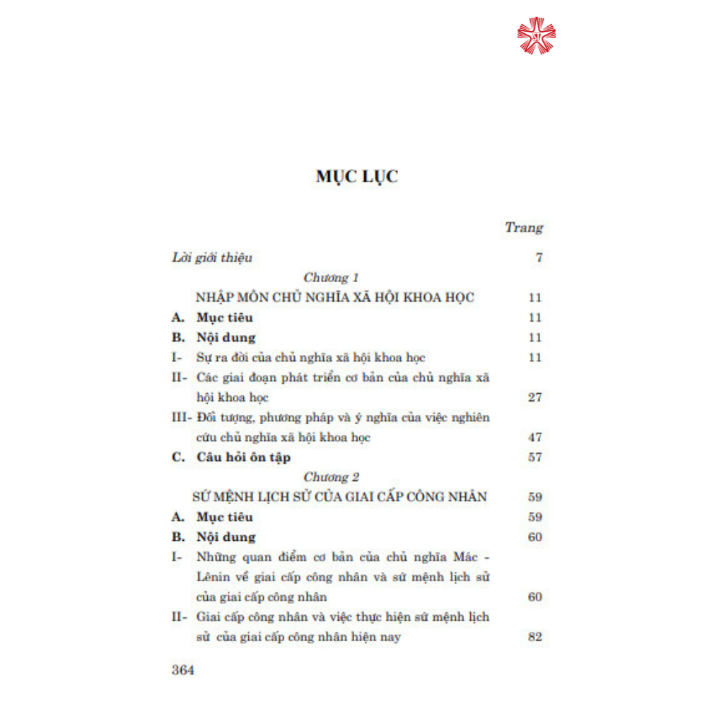 Giáo trình chủ nghĩa xã hội khoa học
