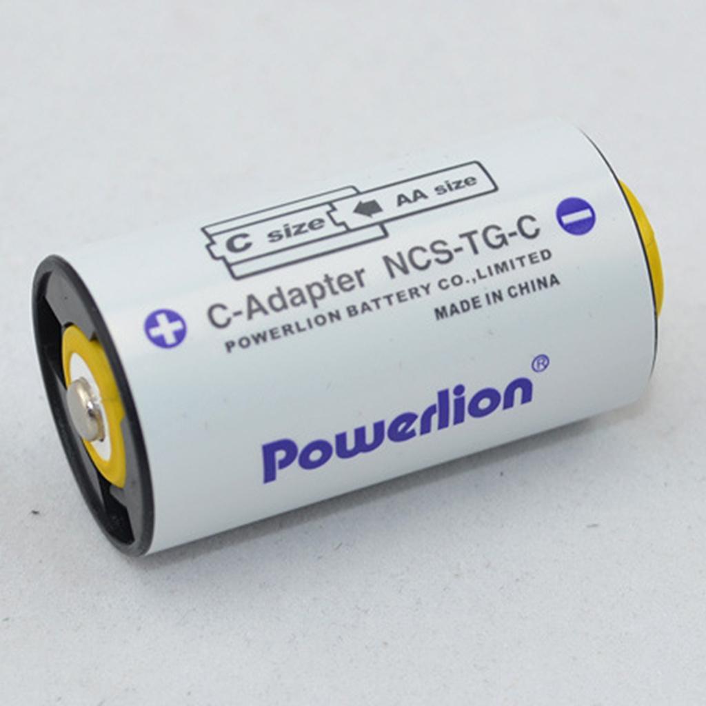 AA To C Battery Adapter Converter AA To Parallel Battery Holder,