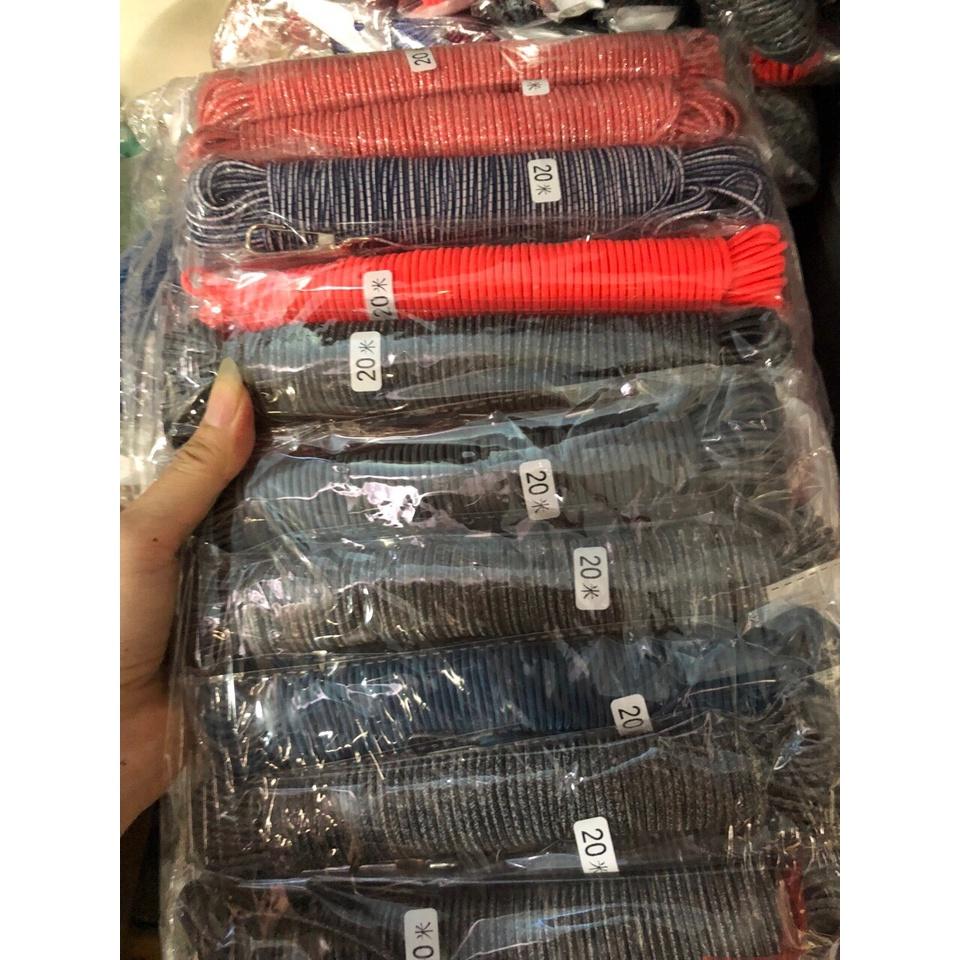 Dây bảo hiểm thừng chun co giãn kích thước 8m 10m 15m 20m bản cao cấp Đồ Câu Việt Bắc