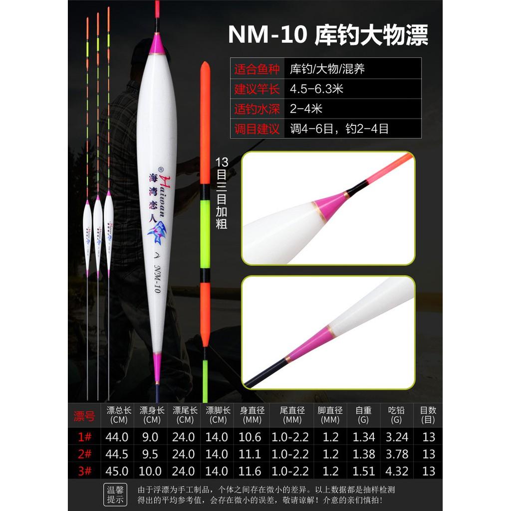 Phao câu cá nano, câu đơn câu đài màu trắng họa tiết hồng câu cá nhạy, có đủ thông số mã NM