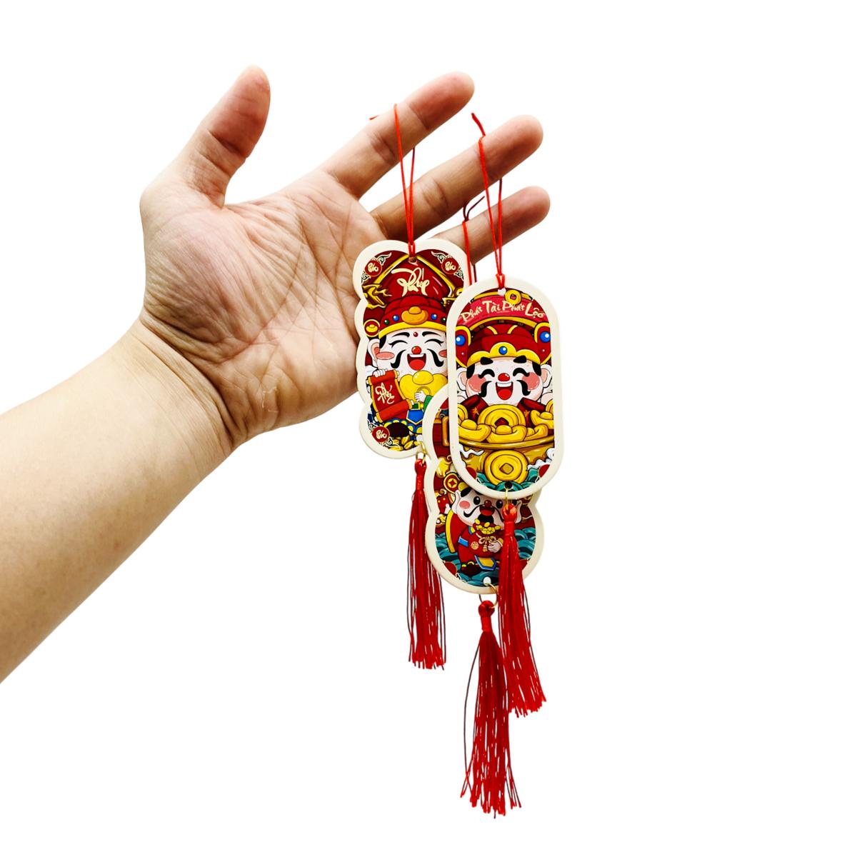 Vỉ 6 Dây Treo Trang Trí Tết 24 cm - H15-1 - Mẫu 2