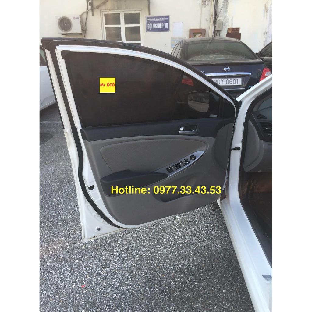 Rèm Che Nắng Xe Hyundai Accent Sedan 2012-2016 Hàng Loại 1 MR Ô TÔ
