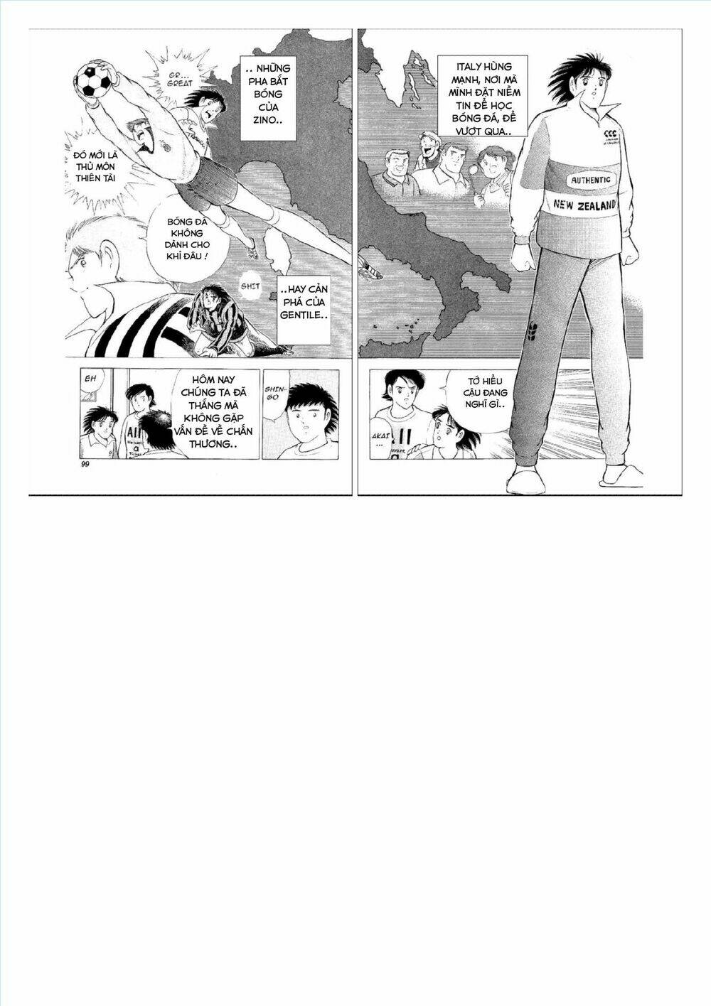 captain tsubasa : world youth (part 2) chapter 55 58