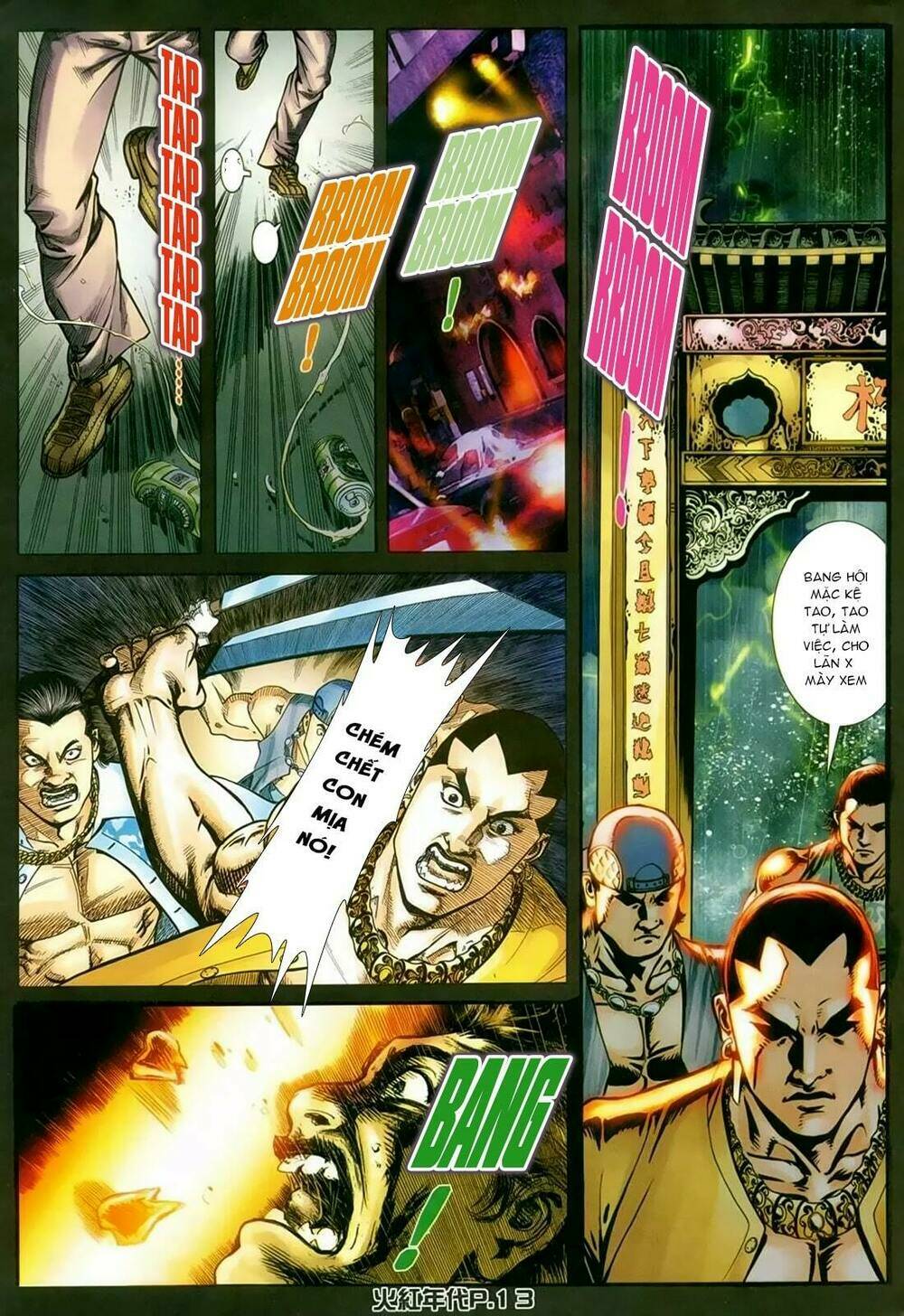 hỏa hồng niên đại hắc cốt đường chapter 137 10