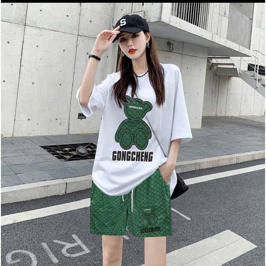 Đồ Bộ Thể Thao Nam Nữ GẤU GC - Set Quần Áo bốn mùa đẹp cao cấp mặc nhà đi chơi thoải mái 03