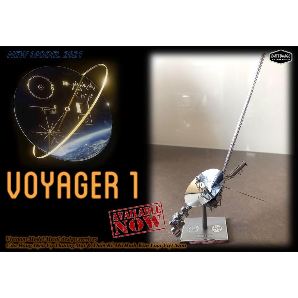 Mô Hình Lắp Ráp 3d Tàu vũ trụ Voyager 1