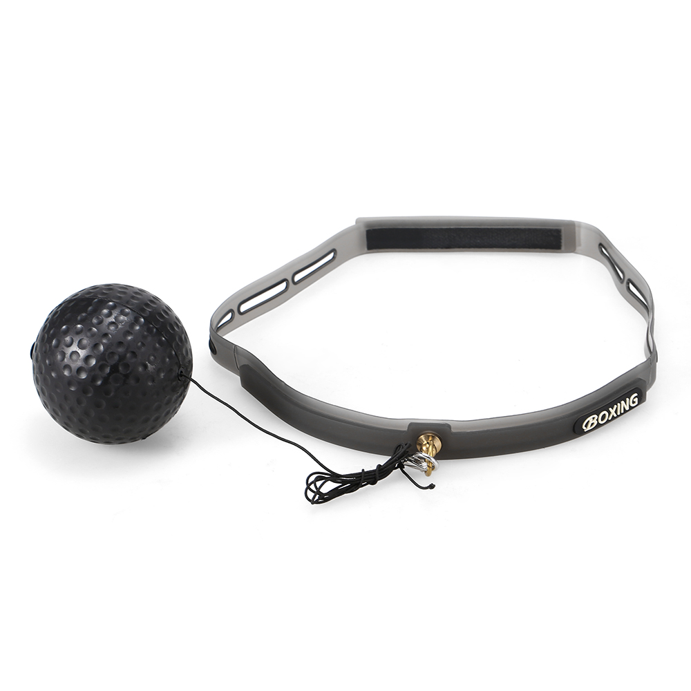 Bóng luyện tập phản xạ môn boxing, chơi thể thao, dây đeo đầu có thể điều chỉnh, thấm hút mồ hôi