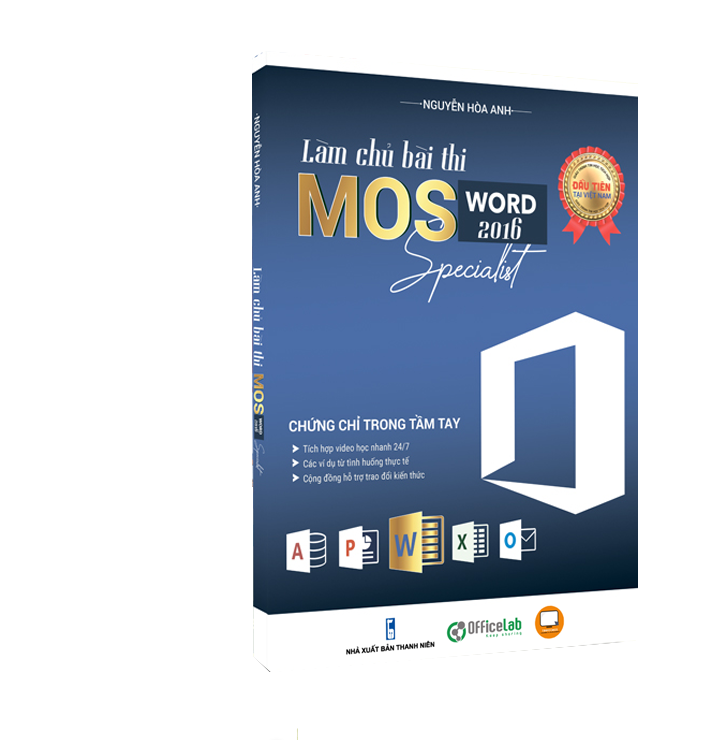 Làm chủ bài thi MOS Word 2016 Specialist  - tinhocmos