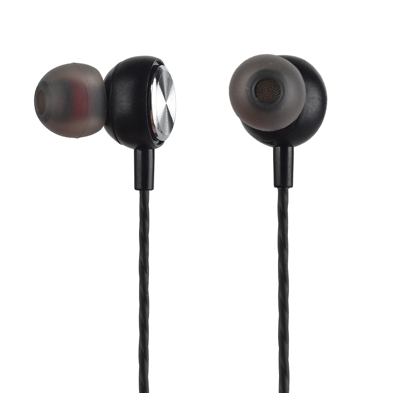 Tai nghe nhét tai có dây VivuMax J12 - Jack cắm 3.5mm, có Mic/Microphone - Cho iOS/Apple , Android Màu Trắng/Đen - Hàng Chính Hãng