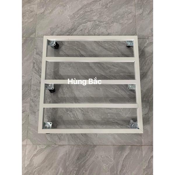 Đế chậu hoa cây cảnh bằng sắt sơn tĩnh điện có bánh xe di chuyển dễ dàng