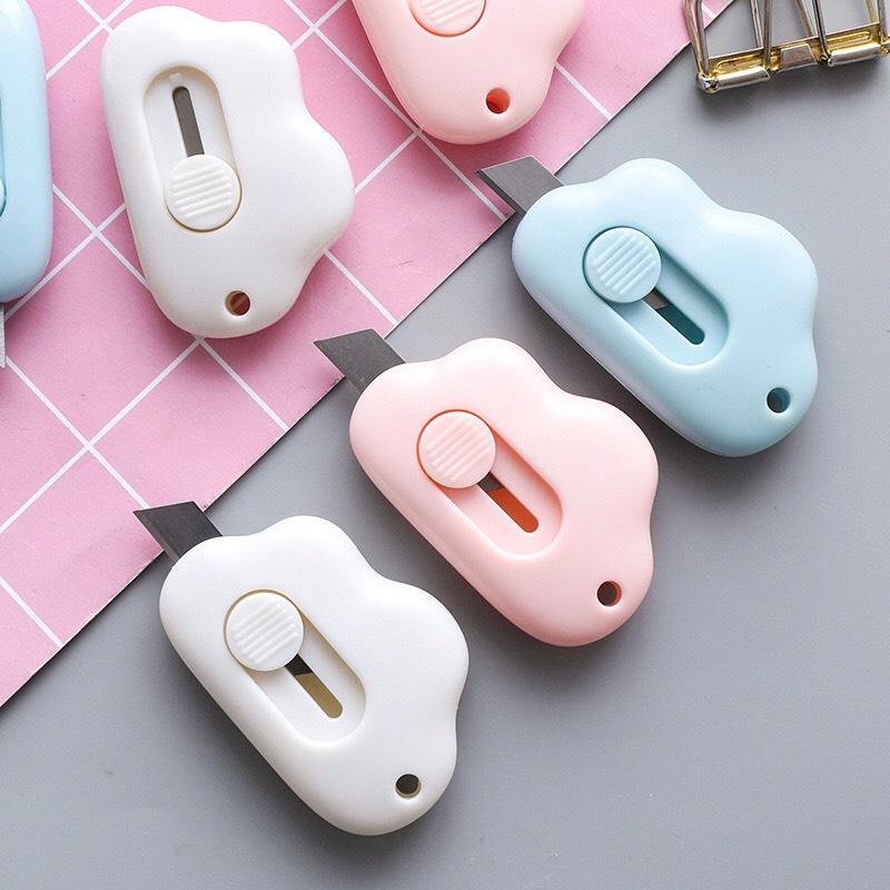 Dao Rọc Giấy Mini, Nhỏ Xinh Hình Đám Mây Cute Dễ Thương LA02