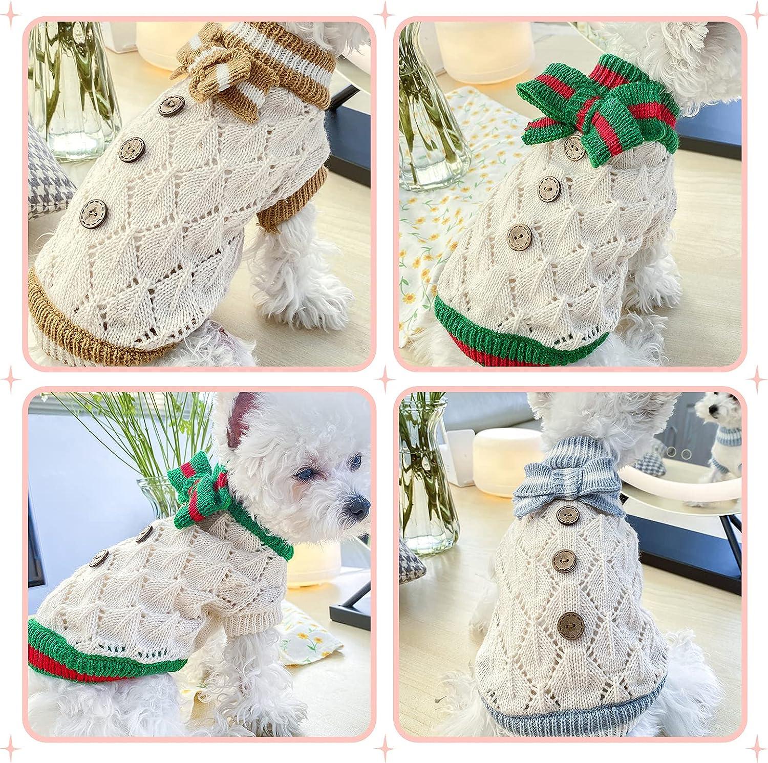 Áo Len Cho Thú Cưng, Áo Len Ấm Áp Cho Chó Mèo, Áo Khoác Thoải Mái Cho Thú Cưng*M