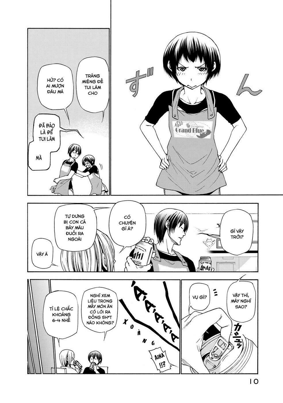 cô gái thích lặn - grand blue chapter 26 5