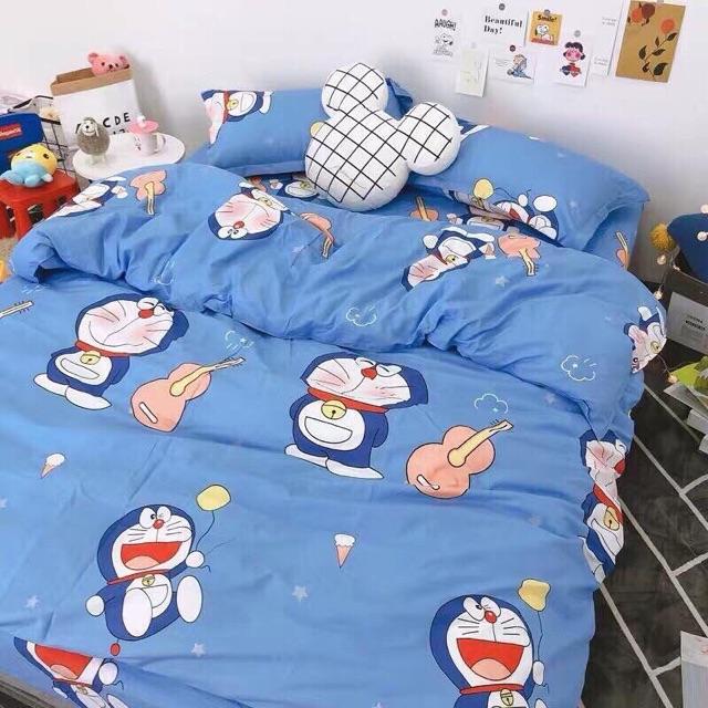 Set cotton Poly Đôremon Đàn